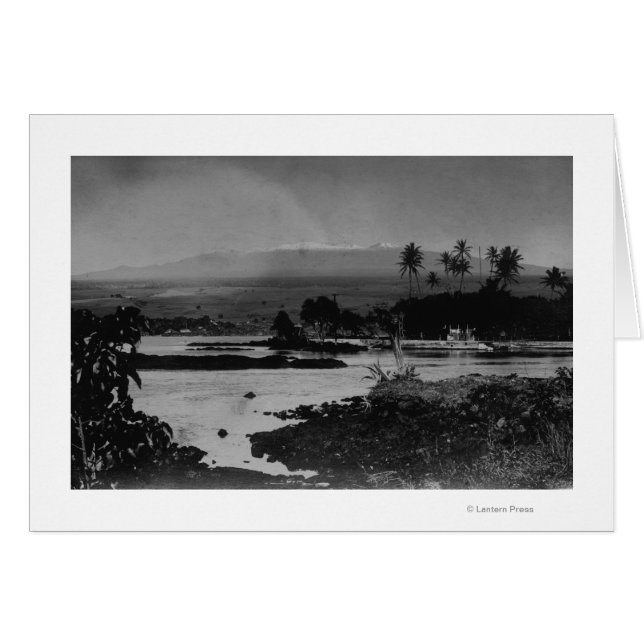 Hilo, Hawaii - View of the City Photograph (Front Horizontal)