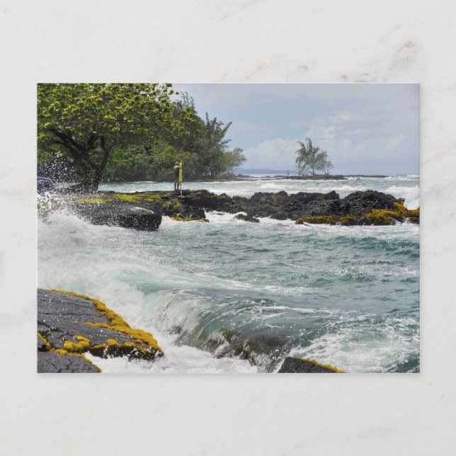 Hilo Waves Postcard (Front)