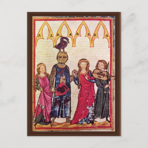 Hiltbolt Of Swanegoen Two Ladies To The Dance By M Postcard