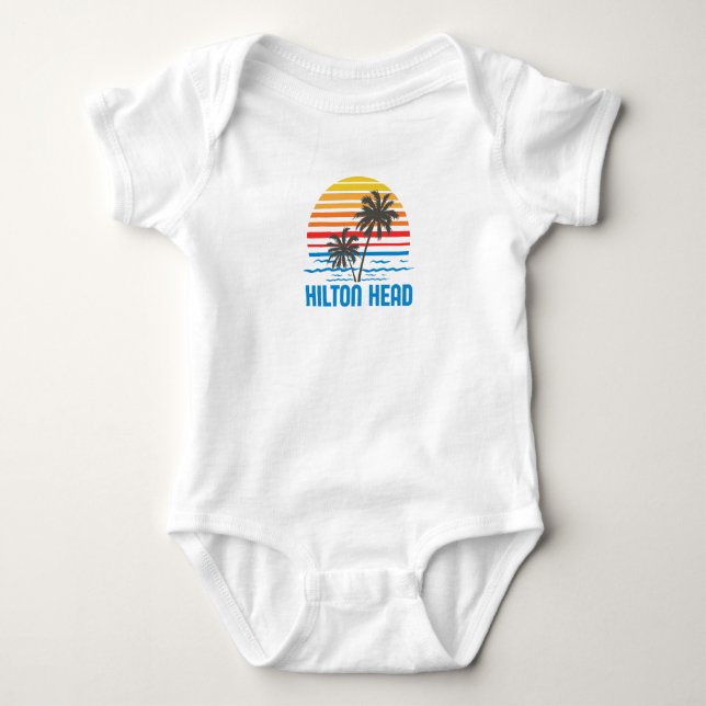 Hilton Head  Baby Bodysuit (Front)