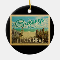 Hilton Head Beach Vintage Travel