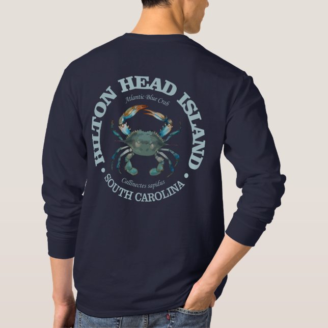 Hilton Head (blue crab) T-Shirt (Back)