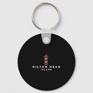 Hilton Head Island Lighthouse Sc Vacation Souvenir Key Ring