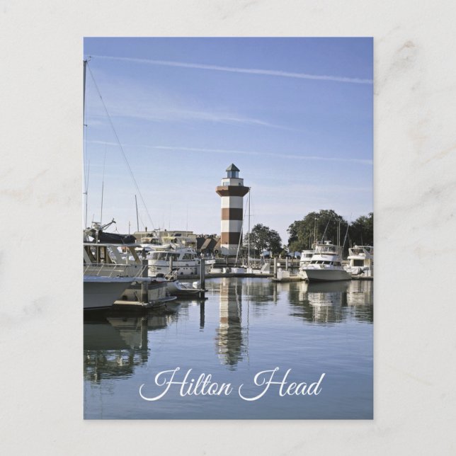 Hilton Head Island Lighthouse, South Carolina Postcard (Front)