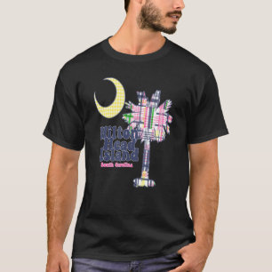Hilton Head Island SC Preppy Madras Plaid and T-Shirt