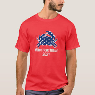 Hilton Head Island South Carolina 4Th Of July Beac T-Shirt