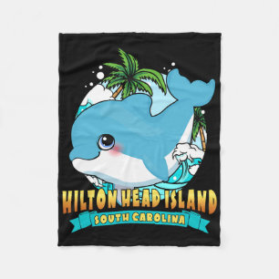 Hilton Head Island South Carolina Ba Fleece Blanket
