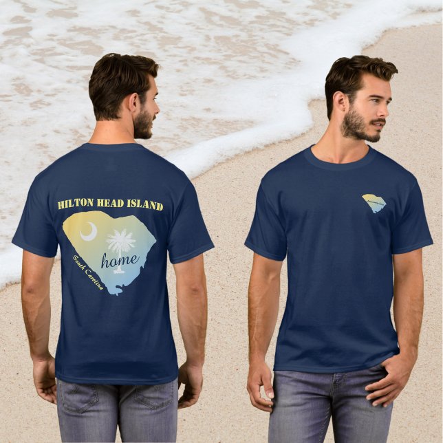 Hilton Head Island South Carolina Lowcountry Home T-Shirt (Creator Uploaded)