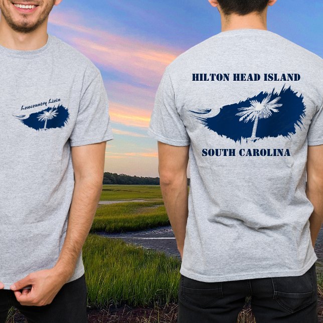 Hilton Head Island South Carolina Lowcountry Livin T-Shirt (Creator Uploaded)