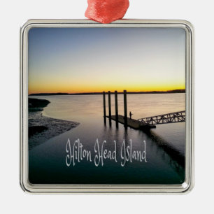 Hilton Head Island South Carolina Metal Tree Decoration