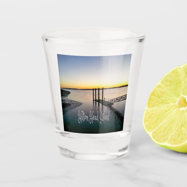 Hilton Head Island South Carolina Shot Glass (Front)