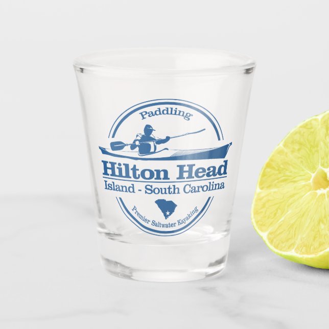 Hilton Head (SK) Shot Glass (Front)