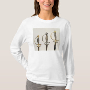 Hilts of three French swords: one of steel T-Shirt