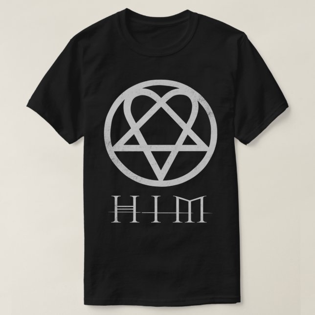 HIM Heartagram Classic T-Shirt (Design Front)