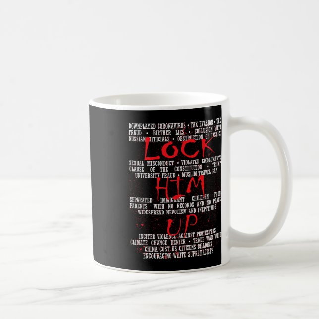Him Up Anti-trump  Coffee Mug (Right)
