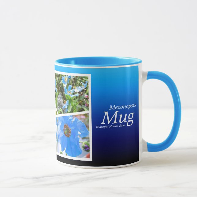 Himalayan blue poppy [Combo Mug] マグカップ Mug (Right)