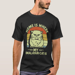 Himalayan Cat Design for Cat Lovers  Cute Himalaya T-Shirt
