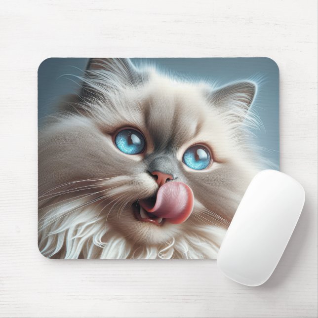Himalayan Cat Mouse Pad (With Mouse)