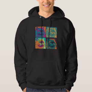 Himalayan Cat Pop Illustration Colorful Animal 1 Hoodie