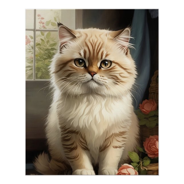  Himalayan Cat Poster (Front)