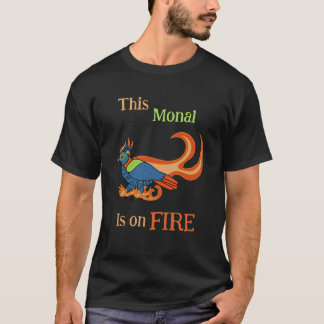 Himalayan monal fire T-Shirt