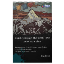 Himalayan Peaks Motivation Calendar 2026 Gift