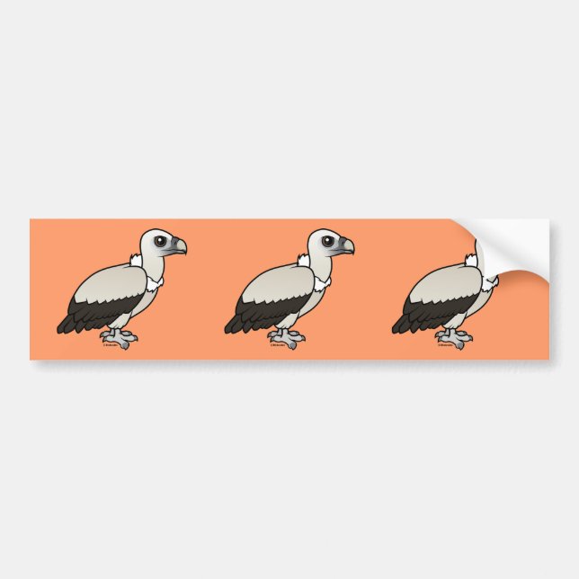 Himalayan Vulture Bumper Sticker (Front)