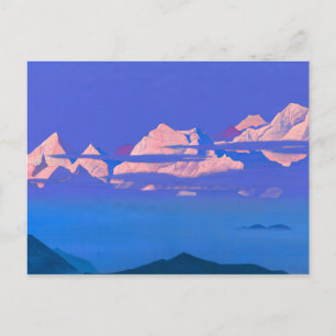 Himalayas, 1933 by Nicholas Roerich Postcard