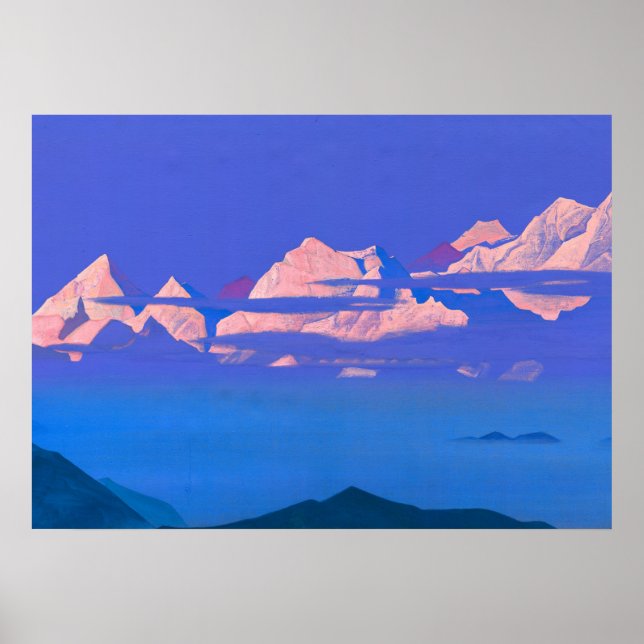 Himalayas by Nicholas Roerich Poster (Front)