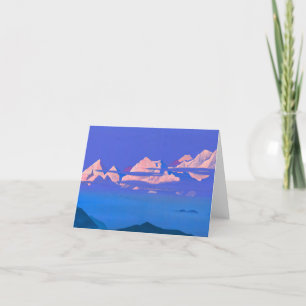 Himalayas by Nicholas Roerich Thank You Card