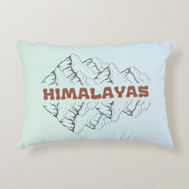 Himalayas Decorative Cushion (Front)