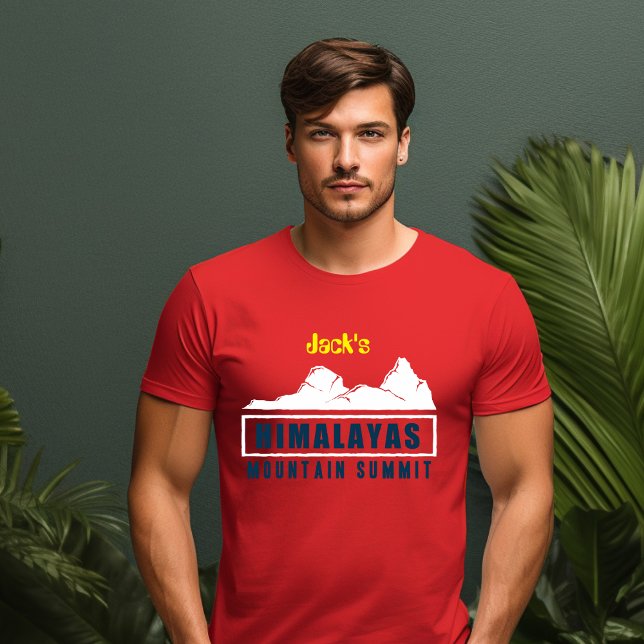 Himalayas Mountain Summit T-Shirt (Creator Uploaded)