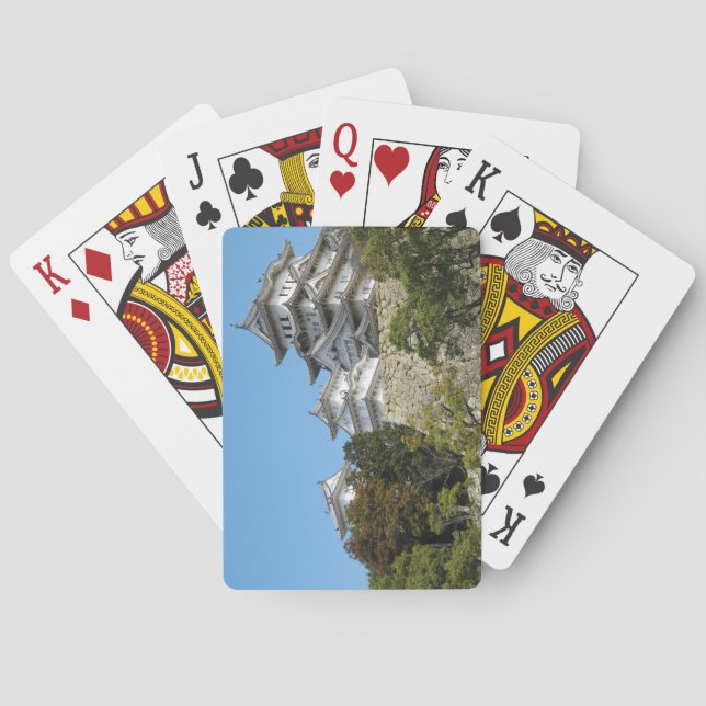 Himeji Castle 姫路城, Hyogo, Japan Playing Cards (Back)