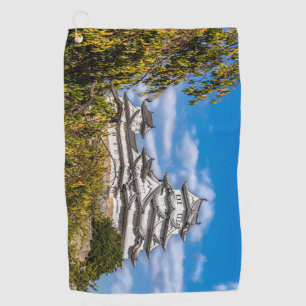 Himeji castle #5, Japan Golf Towel