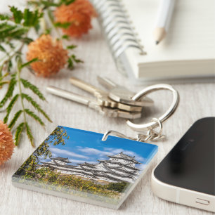 Himeji castle #5, Japan Key Ring