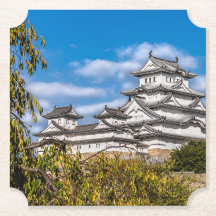 Himeji castle #5, Japan Paper Coaster