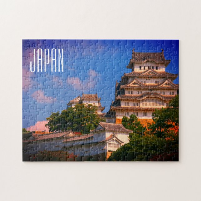 himeji castle japan jigsaw puzzle (Horizontal)