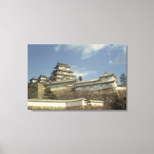 Himeji Castle, Kyoto, completed 1609 Canvas Print