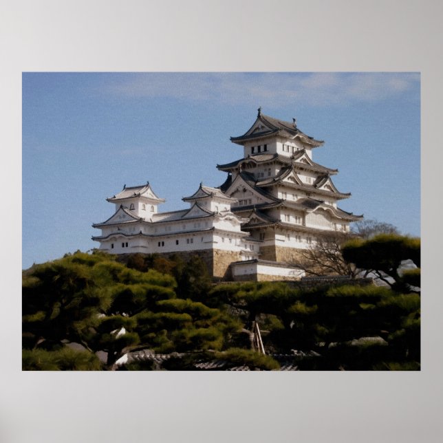 Himeji Castle Poster (Front)