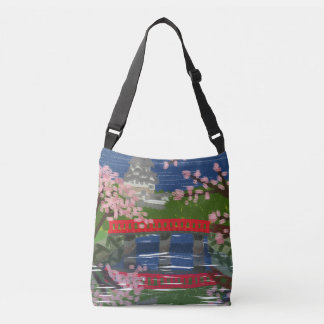 Himeji Castle River Crossbody Bag