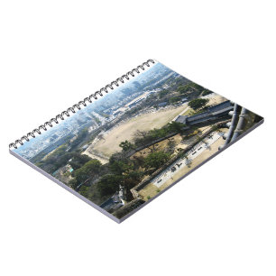 Himeji, Japan (View from atop castle) Notebook