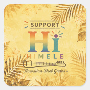 HIMELE Little Hawaiʻi Sticker — Support HIMELE