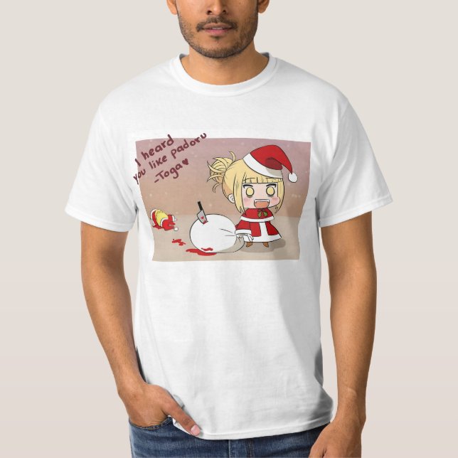 Himiko Sexy Christmas Toga 147 T-Shirt (Front)