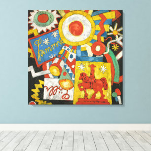 Himmel by Marsden Hartley, Vintage Expressionism Canvas Print