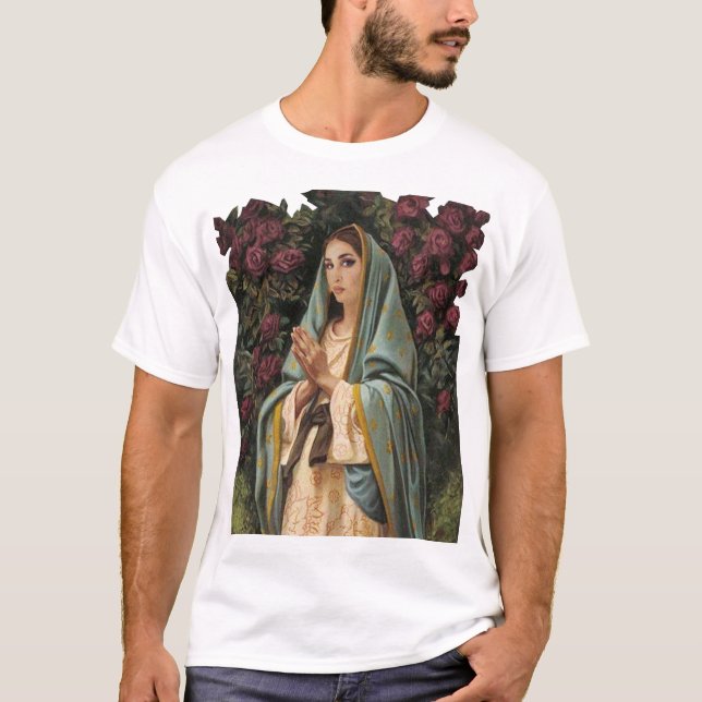 Hind alqahtani as virgin mary T-shirt (Front)