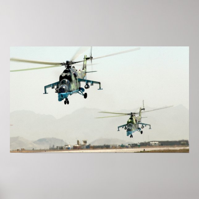 Hind Mi-24's Poster (Front)