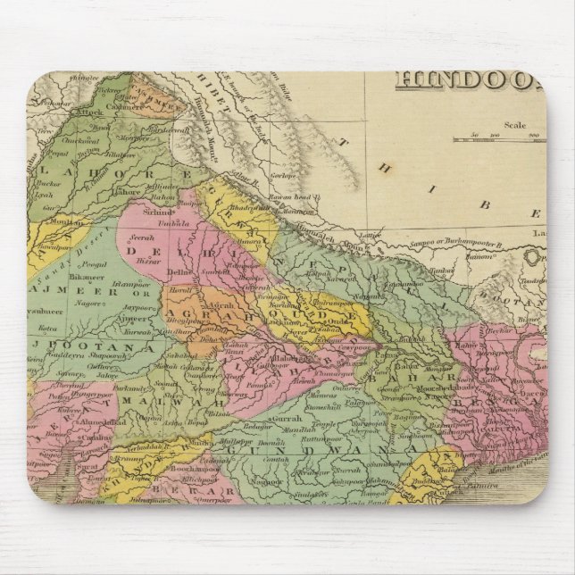 Hindoostan 4 mouse pad (Front)