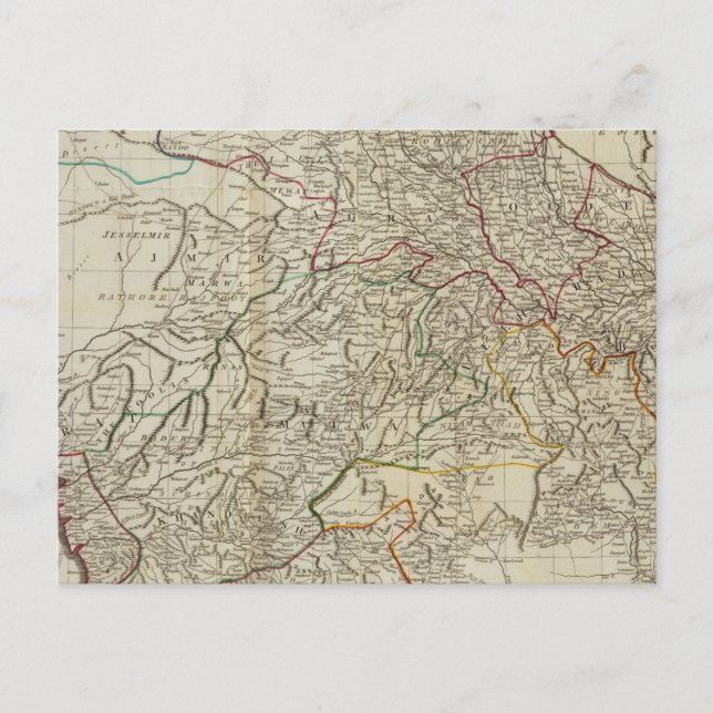 Hindoostan north postcard (Front)