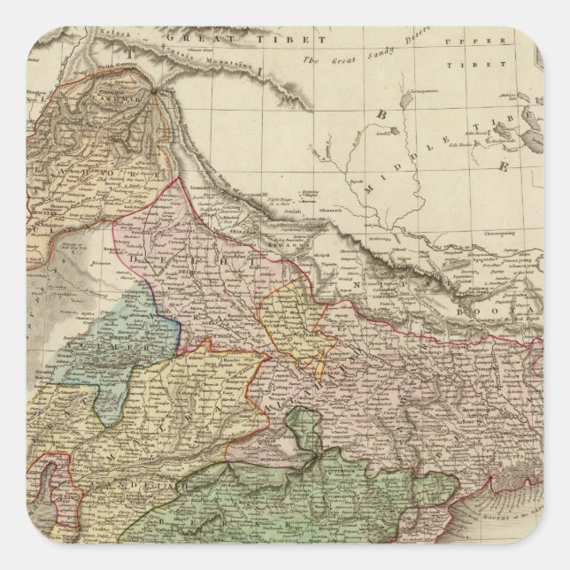 Hindostan 2 square sticker (Front)