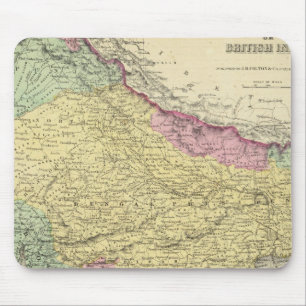 Hindostan Or British India 2 Mouse Pad